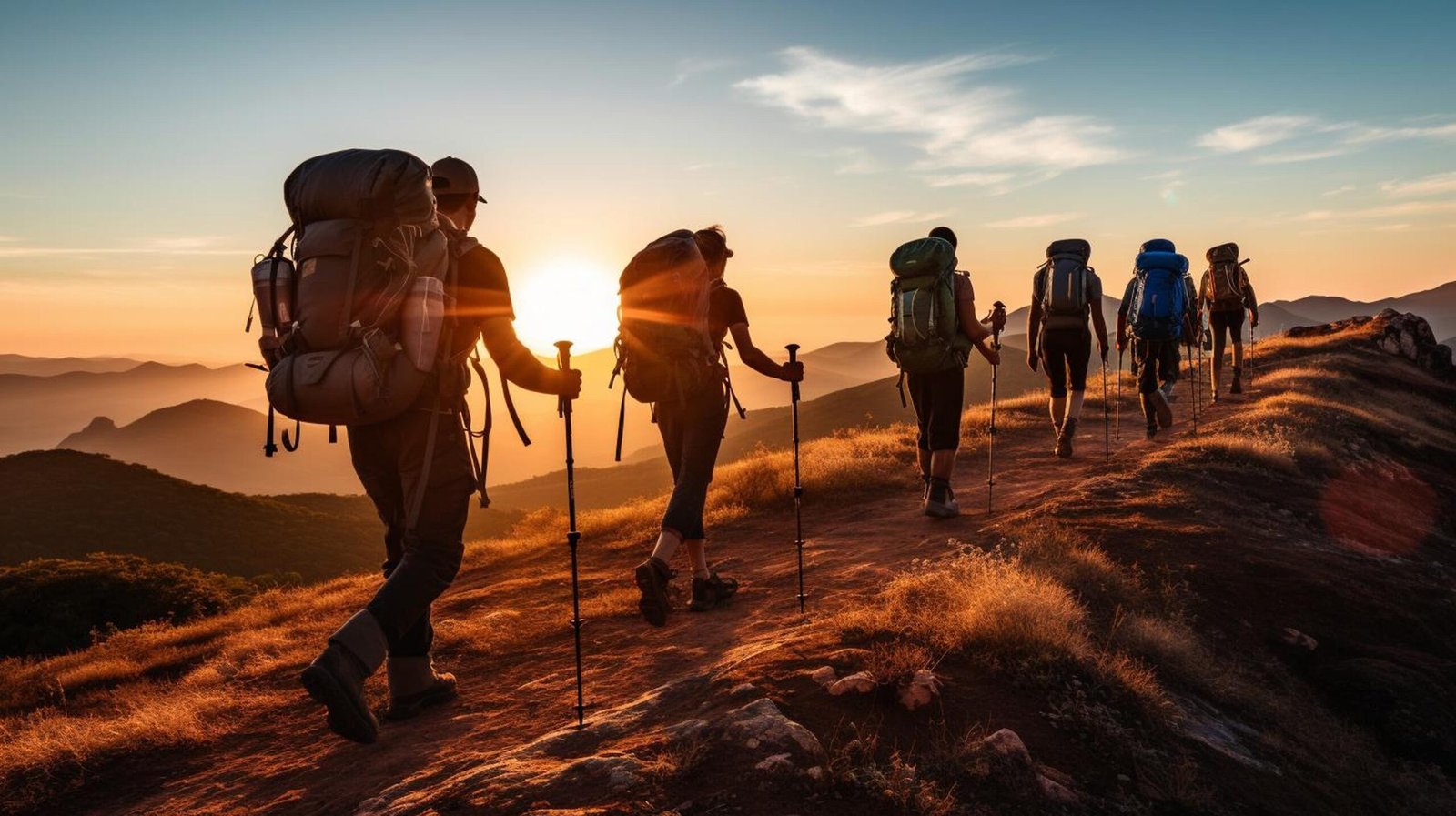 group-people-walking-up-hill-with-backpacks